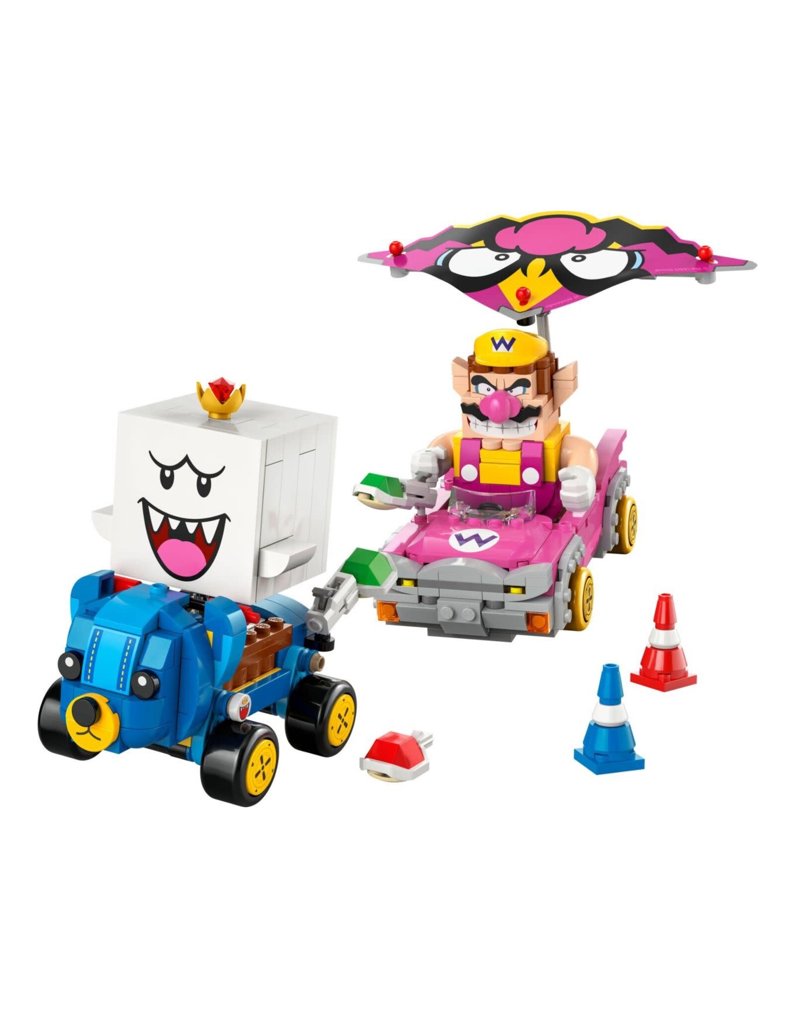 Lego Mario LEGO Super Mario 72038 Mario Kart – Wario en King Boo