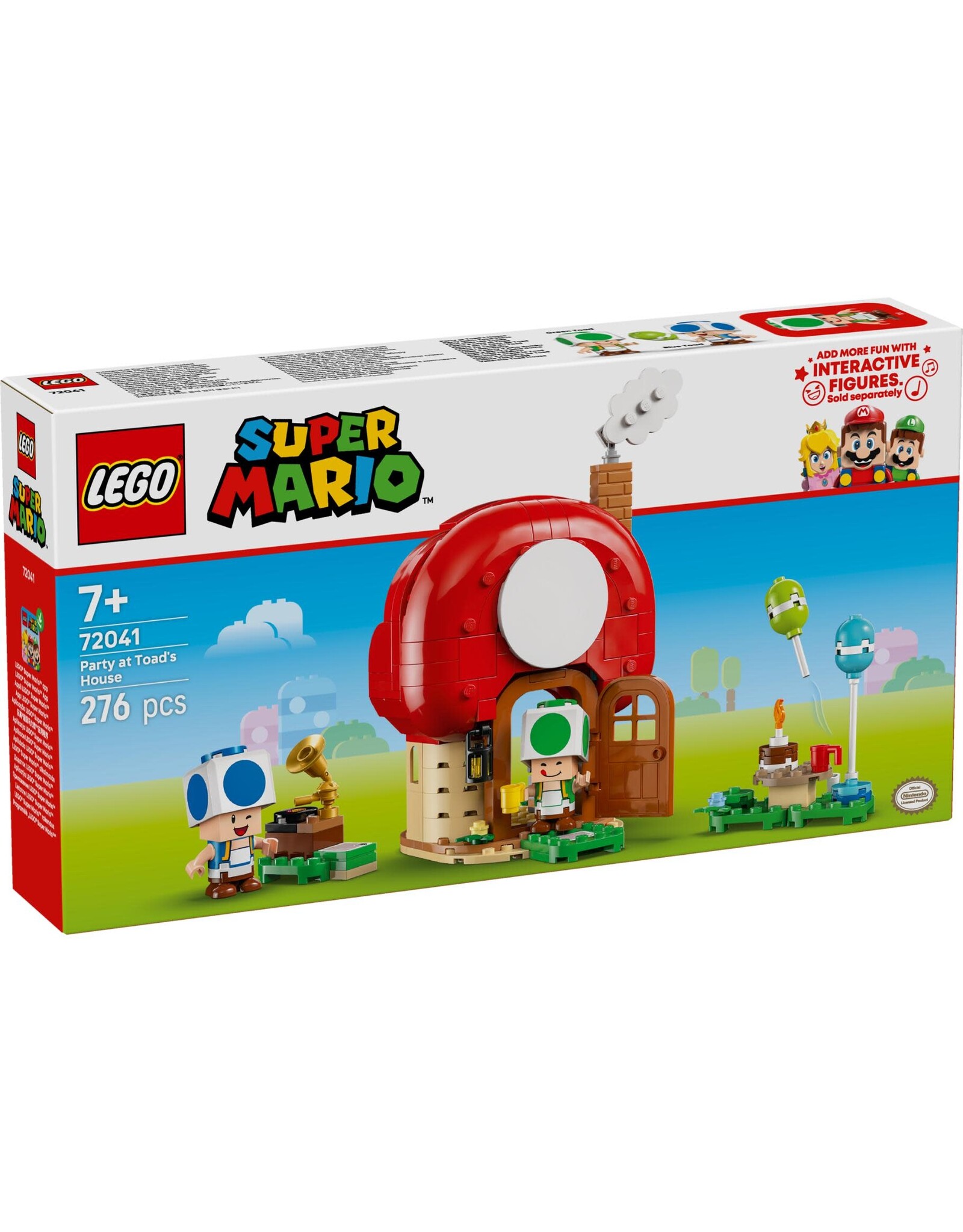 Lego Mario LEGO 72041 Super Mario Toads huisfeestje