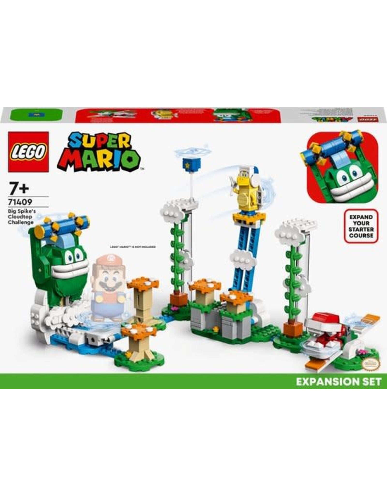 Lego Mario LEGO Super Mario Uitbreidingsset: Reuzen-Spikes wolkentop uitdaging - 71409