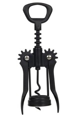 KITCHEN TOOLS Zwarte kurkentrekker - 16,5 x 5,5 cm