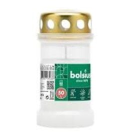 BOLSIUS Bolsius Graflicht nr.3 wit met deksel