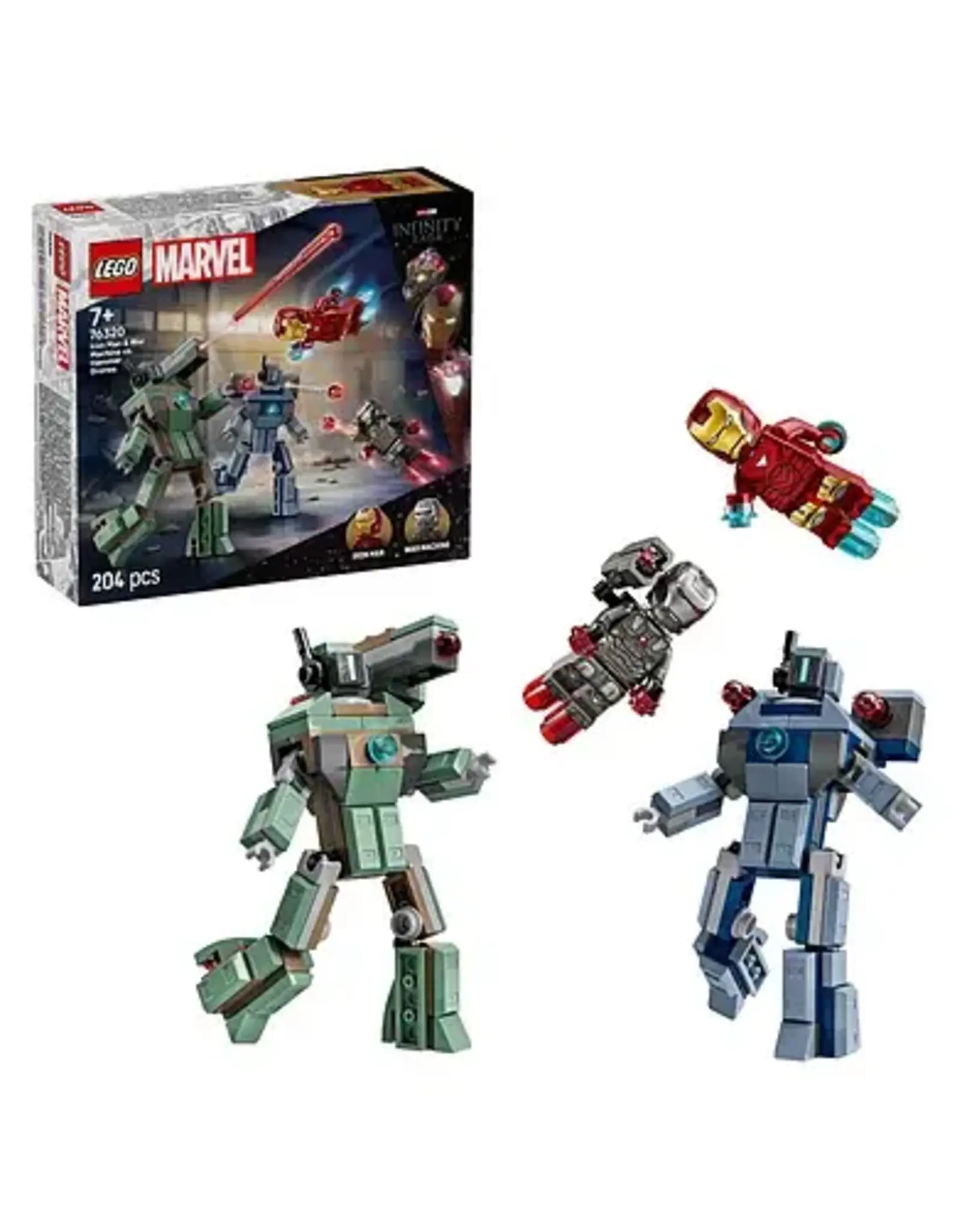 Lego Marvel LEGO Super Heroes Marvel 76320 Iron Man en War Machine VS Hammer