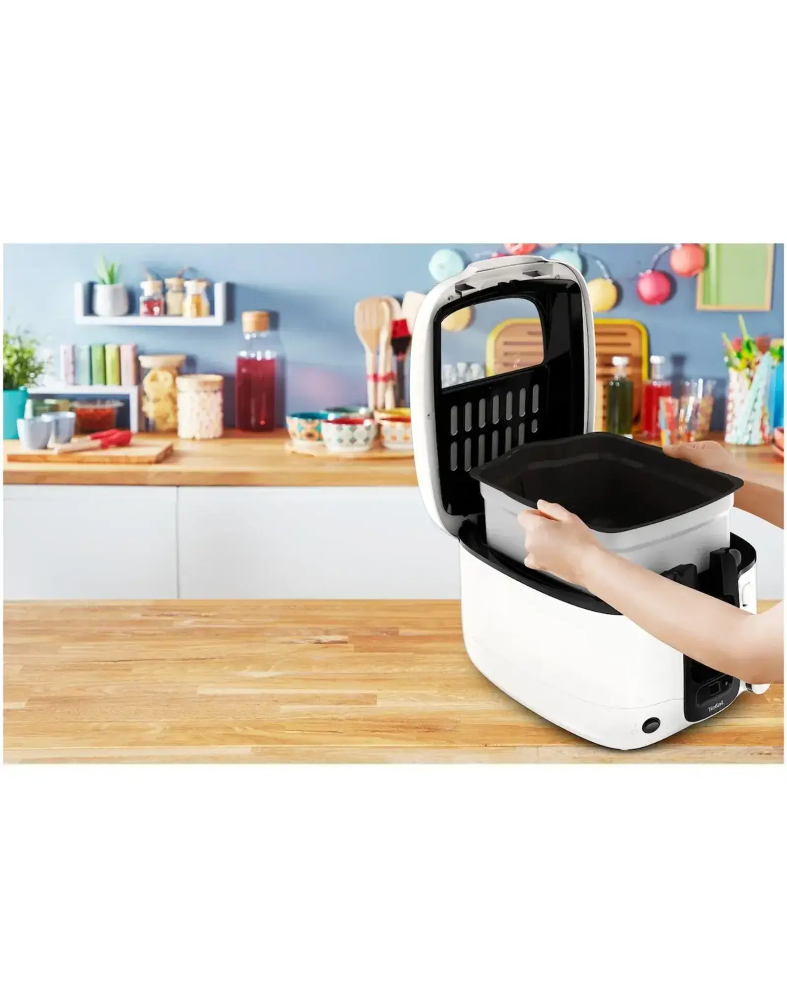 TEFAL Tefal Super Uno FR3140 - Koude zone frituurpan -