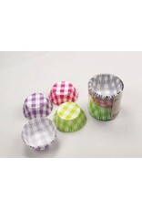PATISSE Patisse cupcakevorm papier 90st 5cm ruit