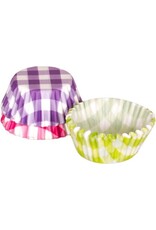 PATISSE Patisse cupcakevorm papier 90st 5cm ruit