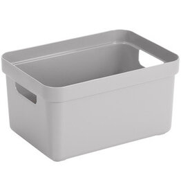 SUNWARE Sigma home opbergbox 13L grijs