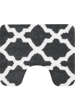 DUTCH HOUSE Wc-mat Toulon antraciet 60x50cm