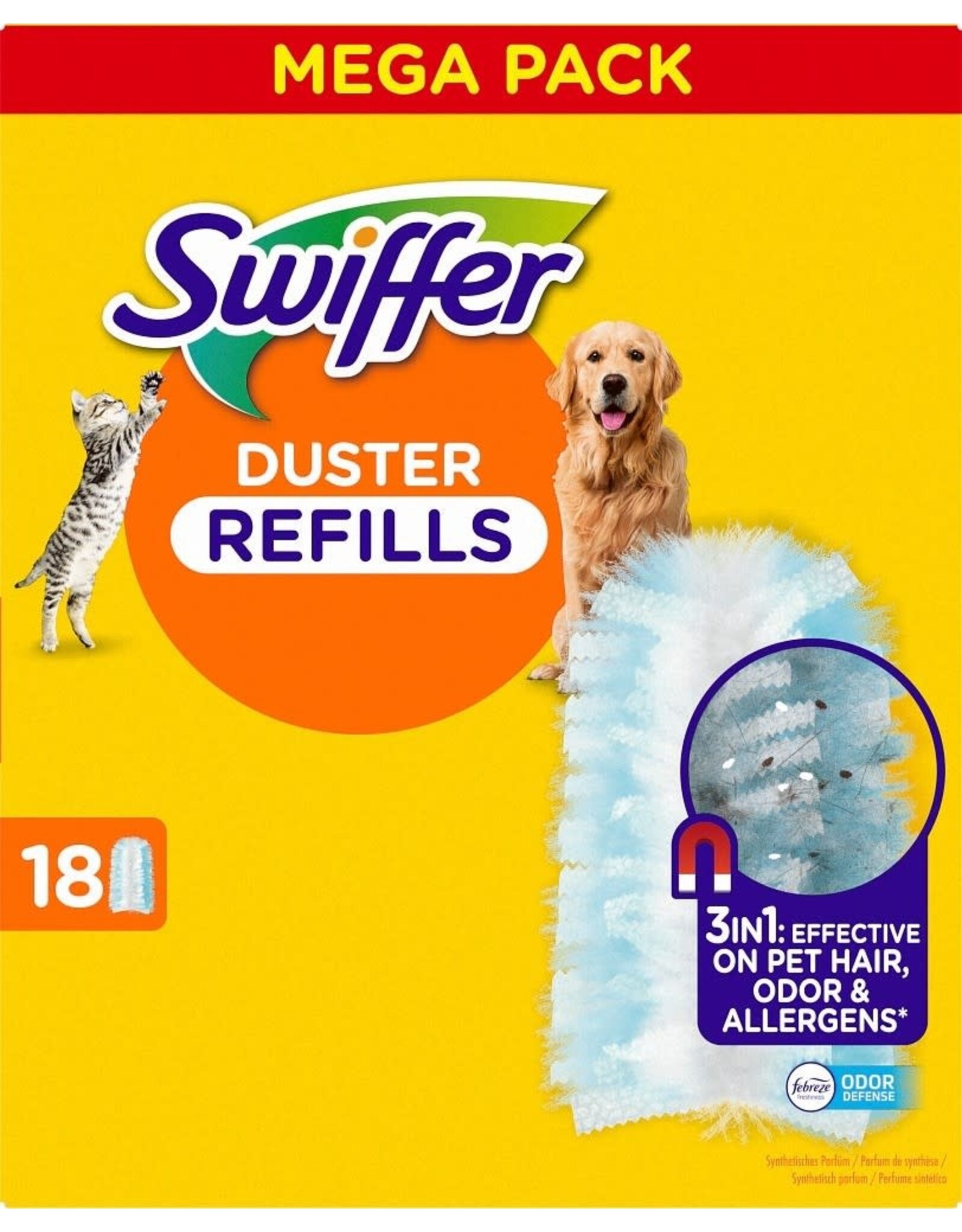 SWIFFER Swiffer Duster Pet Refill 18st/fp