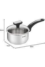 TEFAL Tefal Emotion steelpan 16 cm voor alle warmtebronnen