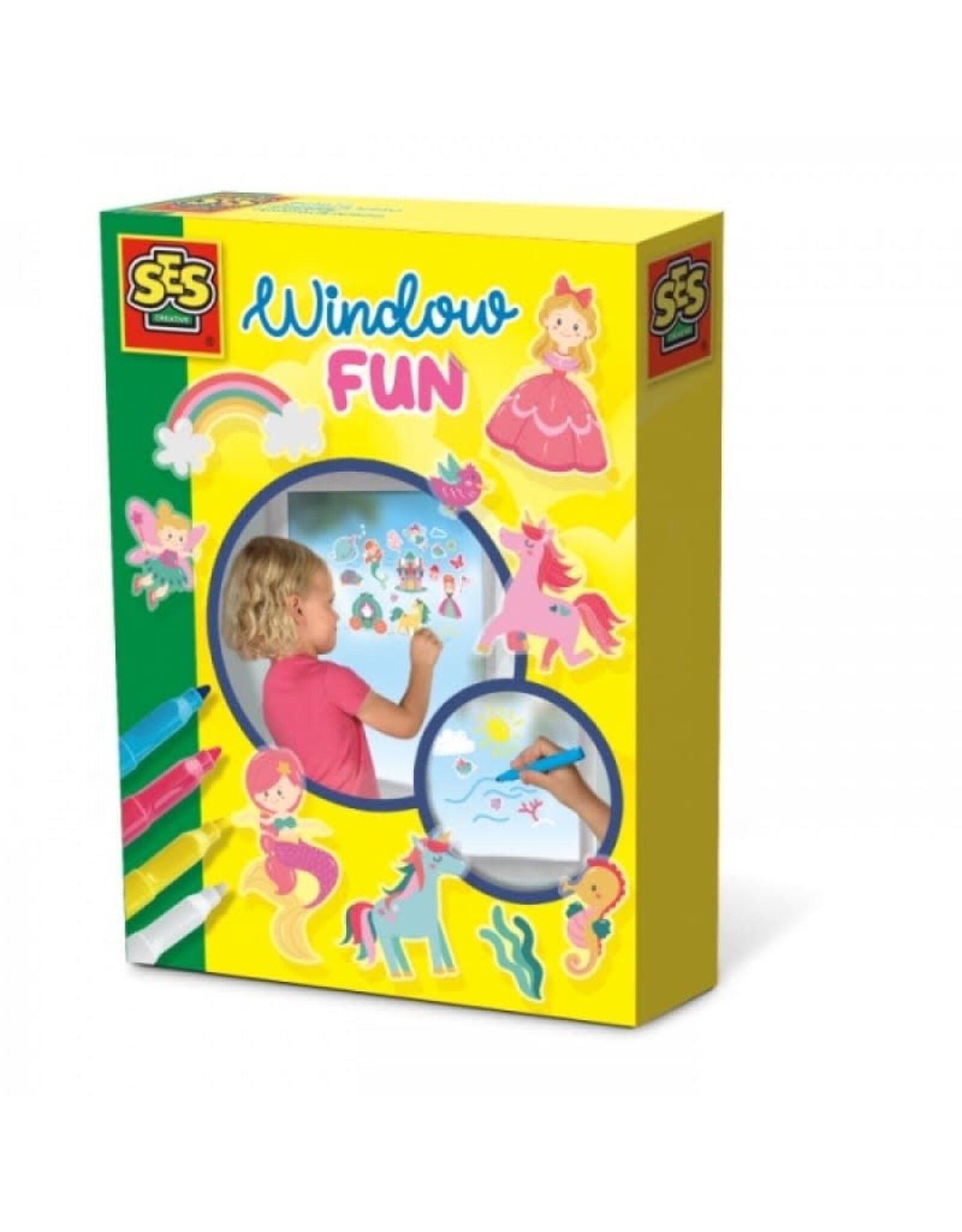 ses creative Window fun – Prinsessen raamstickers