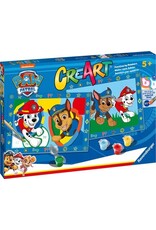 NICKELODEON Ravensburger CreArt Paw Patrol - Schilderen op nummer voor kinderen