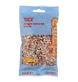 Hama Midi Strijkkralen - Geelbruin (207-75), 1000st.