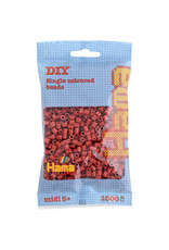 Hama Midi Strijkkralen 207-20 Roodbruin - 1000 st