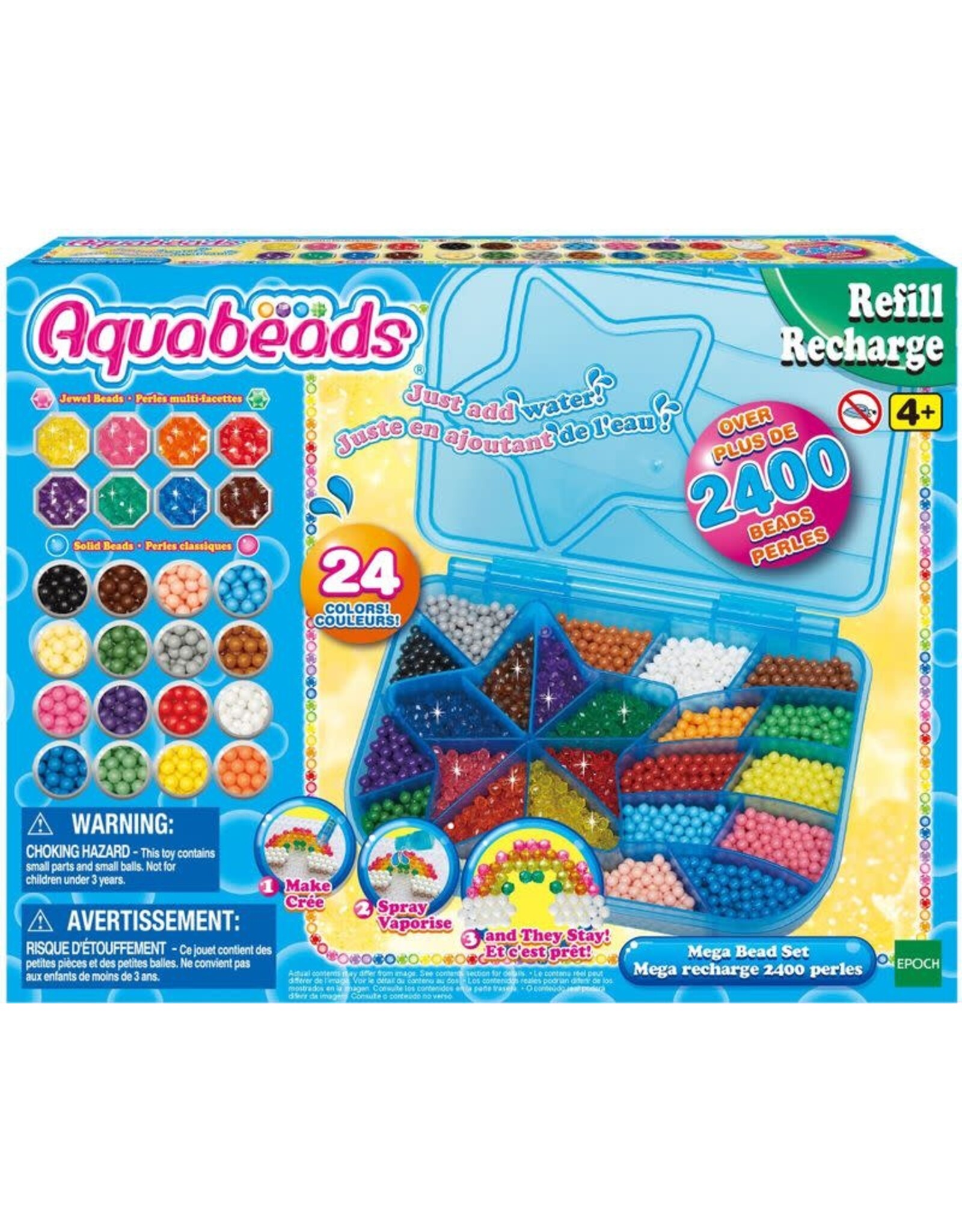 Aquabeads Aquabeads - Mega Bead Set - Bouwspel - Multicolor - Kralen