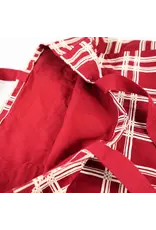 MERKLOOS Shopper Heart rood/wit 56 cm