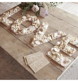 Ginger Ray Love Wit - 41.5 cm/ Hapjesplank Love Wit - 41.5 CM