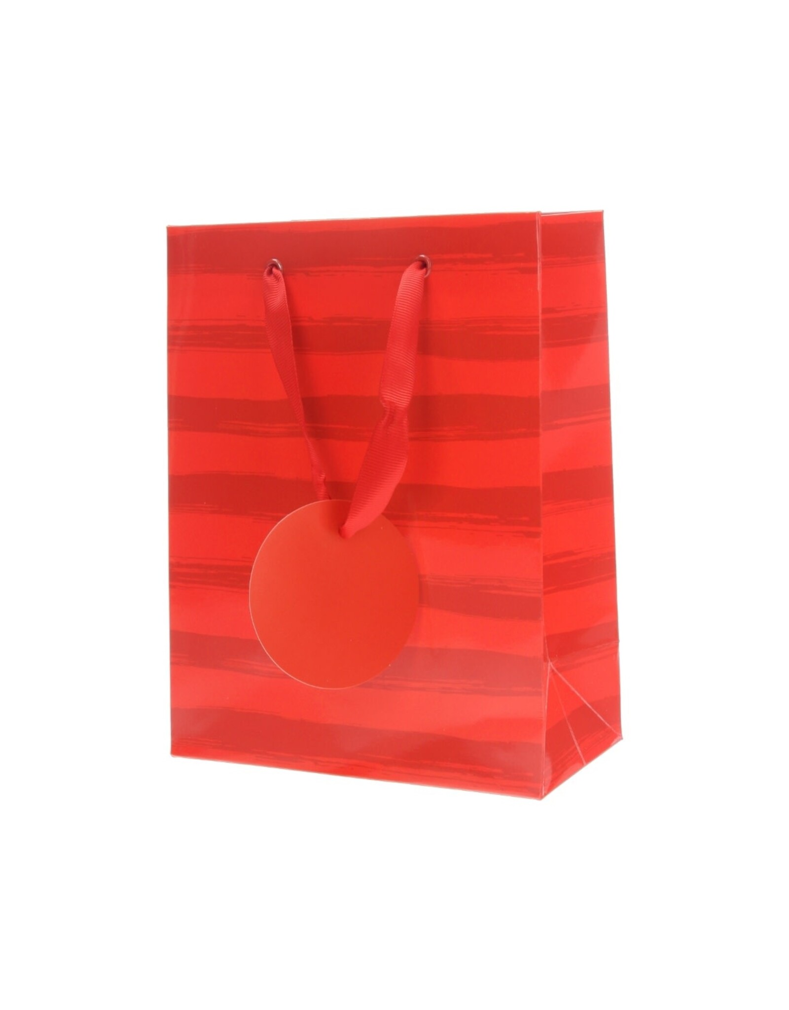 MERKLOOS Cadeautas strepen rood 16x8,5x21,5 cm