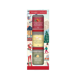 Yankee Candle Yankee Candle Apris Ski - 3 filled votive Holiday Party set