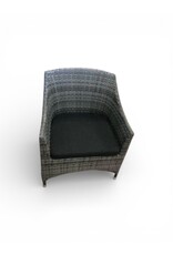 SENS-LINE TUINSTOEL RAMONA MET KUSSEN STAPELBAAR