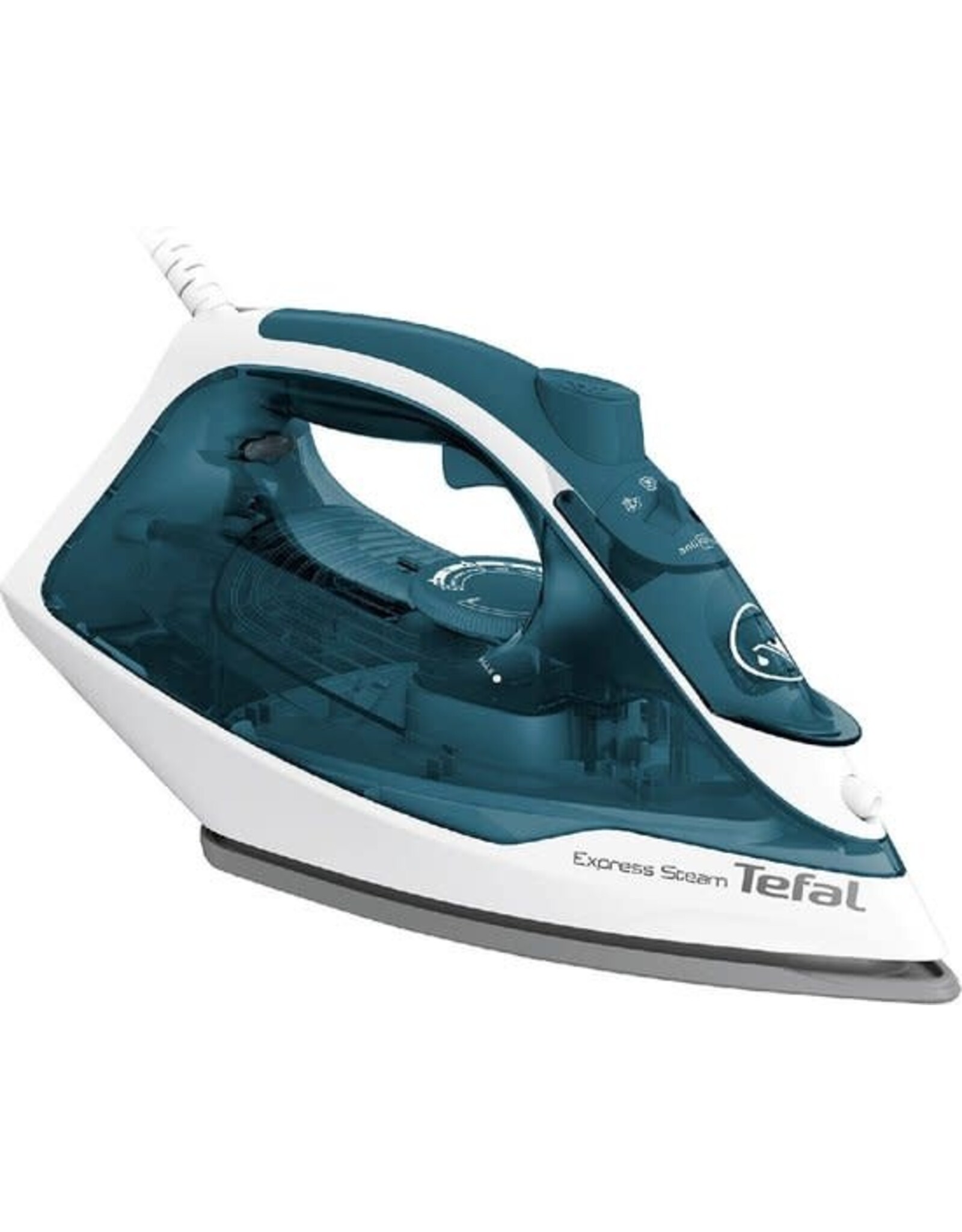 TEFAL Tefal Express Steam FV2839  Stoomstrijkijzer 185 g/min Stoomboost Keramische Zoolplaat Snel Opwarmen 2400W
