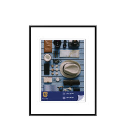 Kunststof lijst Napoli 30x40 cm zwart