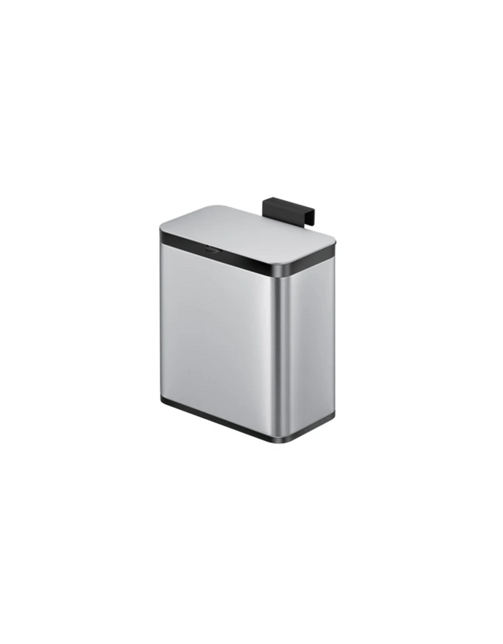 EKO EKO - Puro S Food Waste Caddy 7 liter - stainless steel plastic - matRVS, zwart - Prullenbak