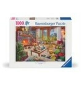 RAVENSBURGER Ravensburger puzzel gezellige hut - 1000 stukjes