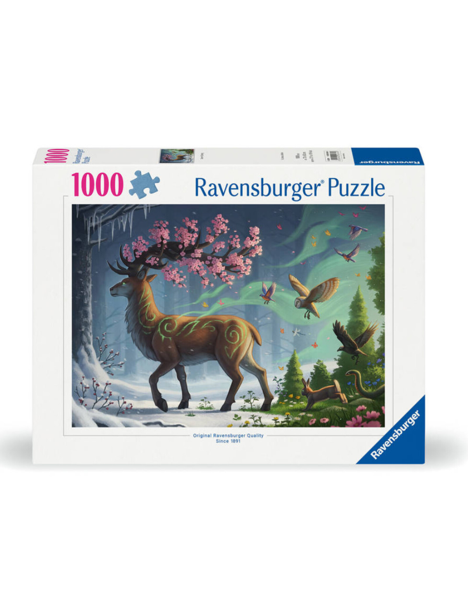 RAVENSBURGER Ravensburger puzzel hert van de lente - 1000 stukjes