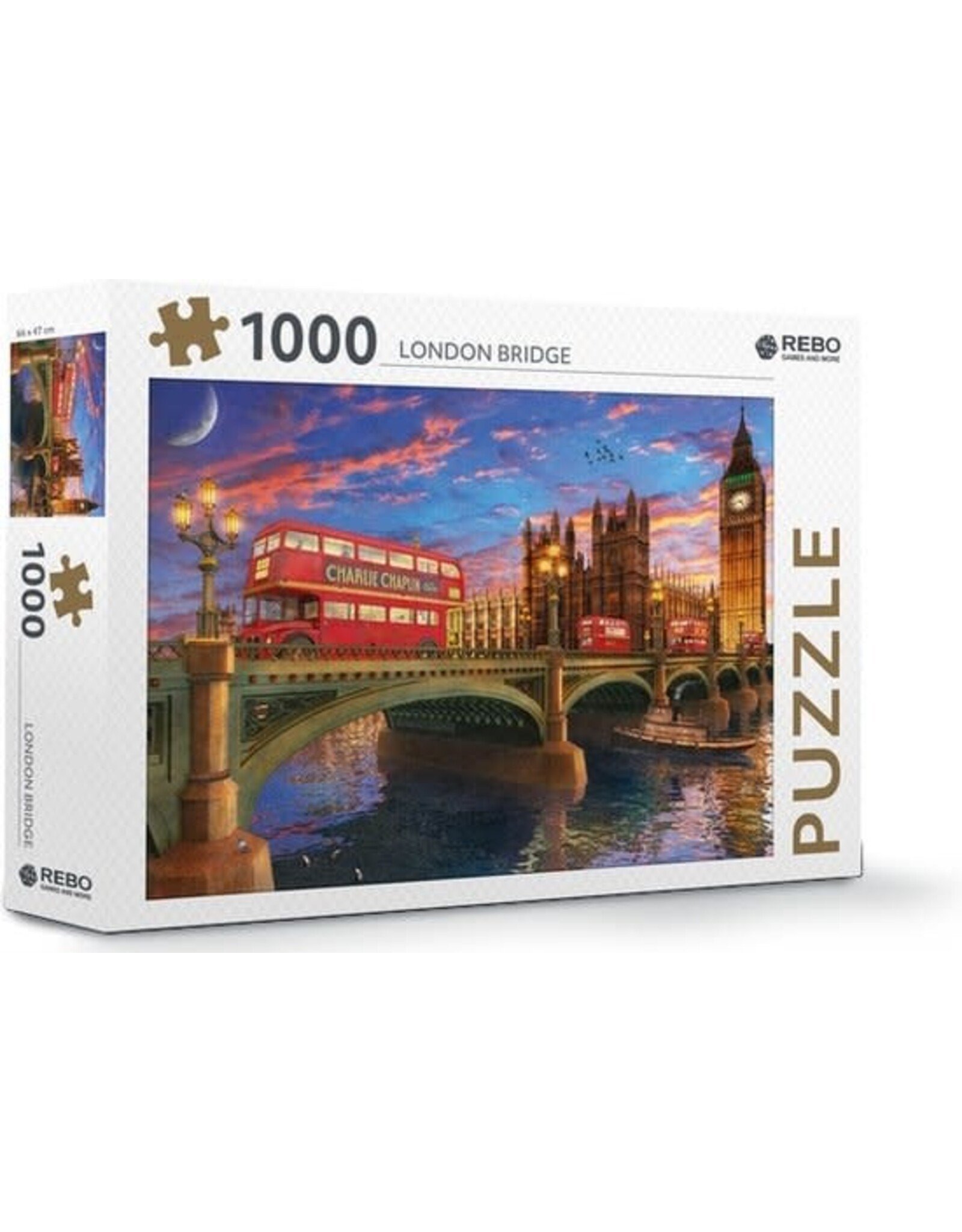 Rebo legpuzzel 1000 stukjes - London Bridge