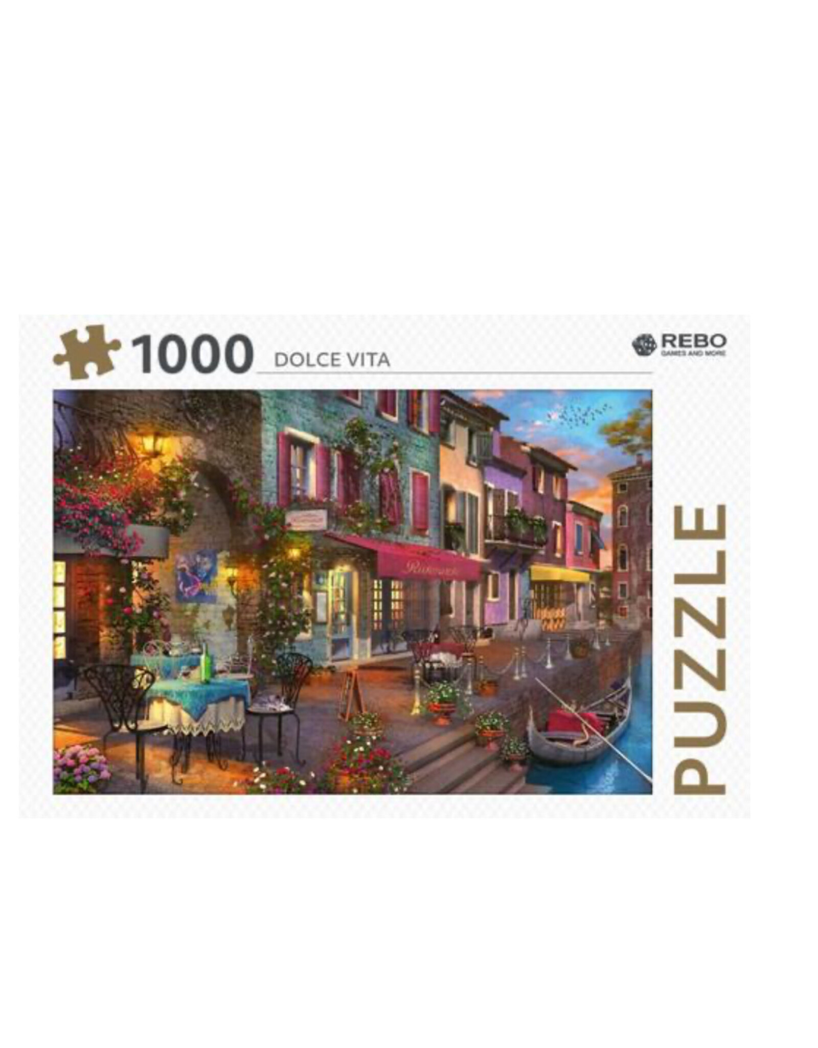 Rebo legpuzzel 1000 stukjes - Dolce Vita
