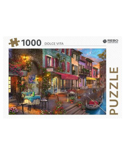 Rebo legpuzzel 1000 stukjes - Dolce Vita