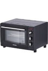 SEVERIN Severin TO 2068 Bak- en Grilloven - 20 Liter - Incl. pizza-grillsteen voor grote pizza's en met functioneel draaispit - 100-230°C - Zwart