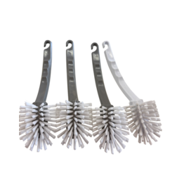 MERKLOOS Afwasborstel wit /grijs per stuk