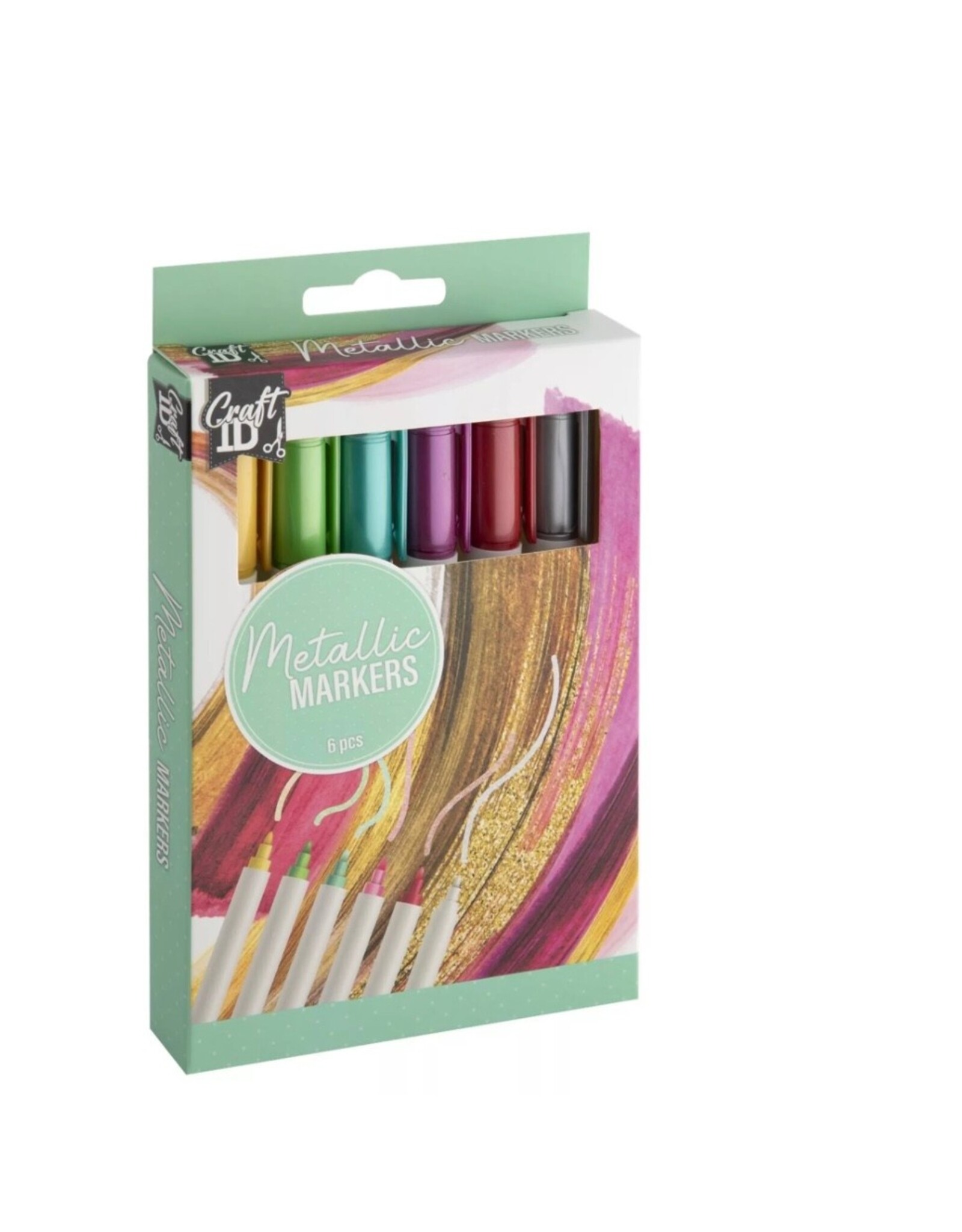 Graft ID Craft ID Metallic markers, 6pcs