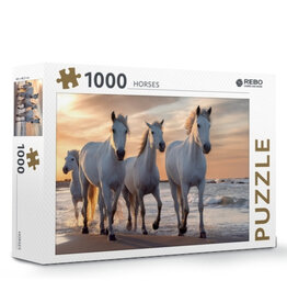 Rebo puzzel 1.000 st. Horses