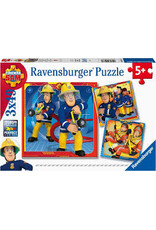 RAVENSBURGER Puzzle 3x49 Firefighter Sam II - For help