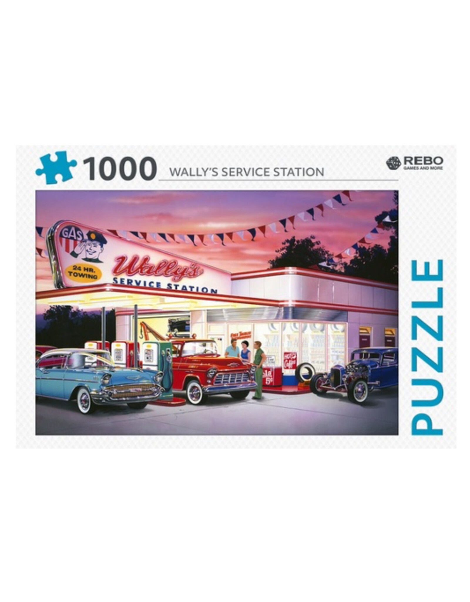 rebo Wally's Service Station (1000 Stukjes)