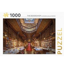 rebo The Bookshop - puzzel 1000 stukjes: Livraria Lello, Porto