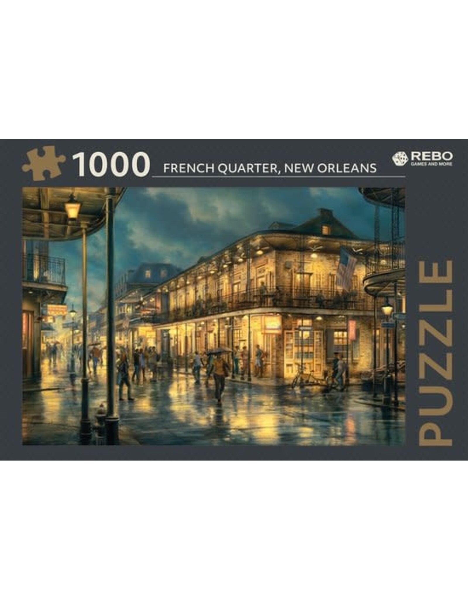 rebo Rebo legpuzzel 1000 stukjes - French Quarter