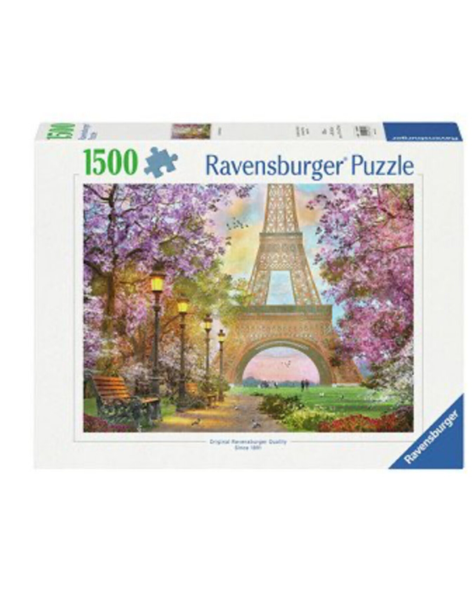 RAVENSBURGER Ravensburger Legpuzzel Verliefd in Parijs, 1500st
