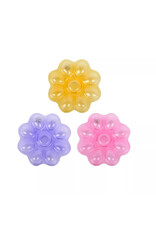 KITCHEN GOODS & MORE Eierschaal bloem glas Ø20,7xH2cm