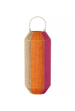 Boltze Home Boltze Home Windlicht roze/oranje H50cm
