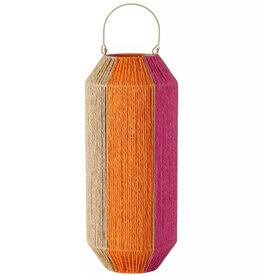 Boltze Home Boltze Home Windlicht roze/oranje H50cm