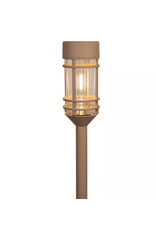 anna`s collection LED Solar Fakkel kunststof 7x48cm zand