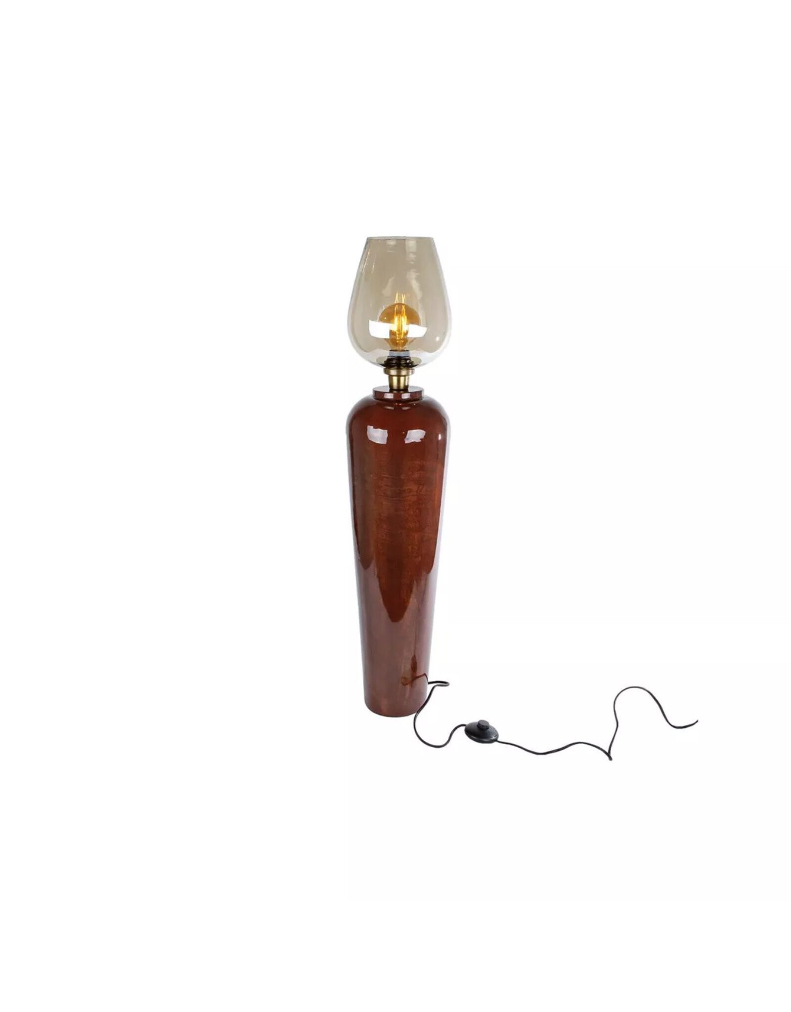 martin terra Lamp Martin terra glas/metaal 95cm