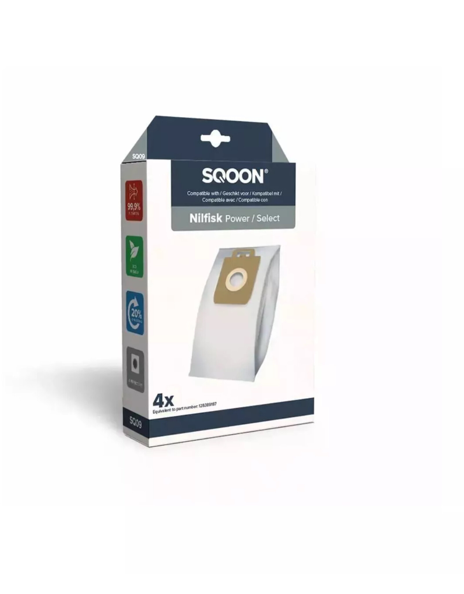 SQOON SQOON Stofzuigerzak Nilfisk Power/Select