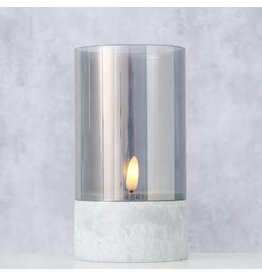 Boltze Home LED kaars met timer Ø8xH14,5cm