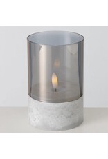Boltze Home LED kaars met timer Ø8xH12,2cm
