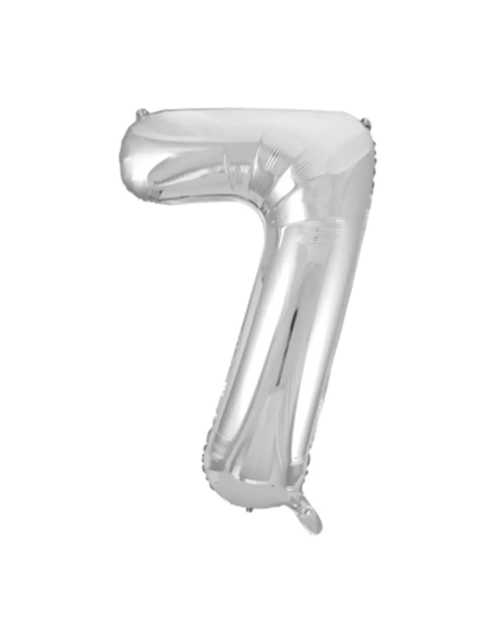 FIESTA Ballon 7 zilver 41 cm