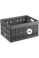 SUNWARE Sunware Square gesloten vouwkrat 32L antracie